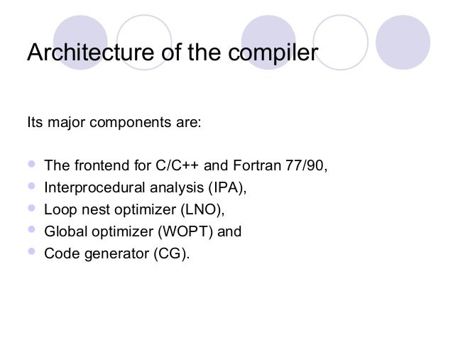 open64 compiler open64 compiler